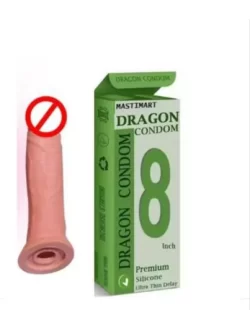 Dragon condom 8 inch