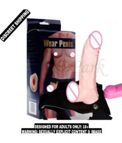 KAMAHOUSE 7 Inch Strap On Artificial Solid Penis Dildo With Belt Sex Toy For Women - Image 3